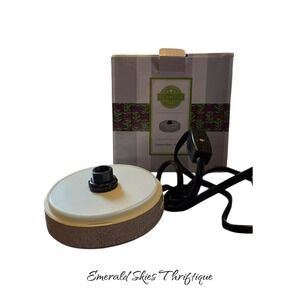 Scentsy Cement Gray Base Narrow Lampshade Collection Electric free ship